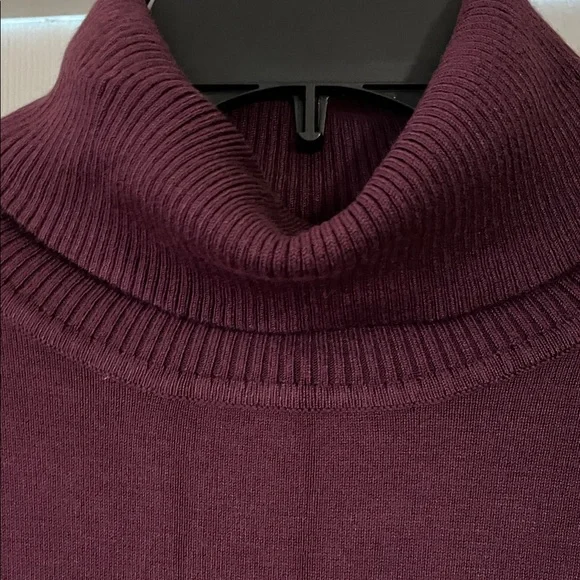 Calvin Klein Cream or Burgundy Soft Turtleneck Sweaters Large New - Picture 14 of 16